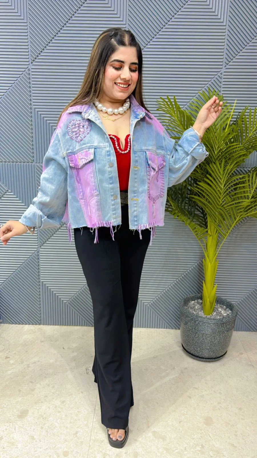 Beautiful Premium Denim Jacket GGR1004