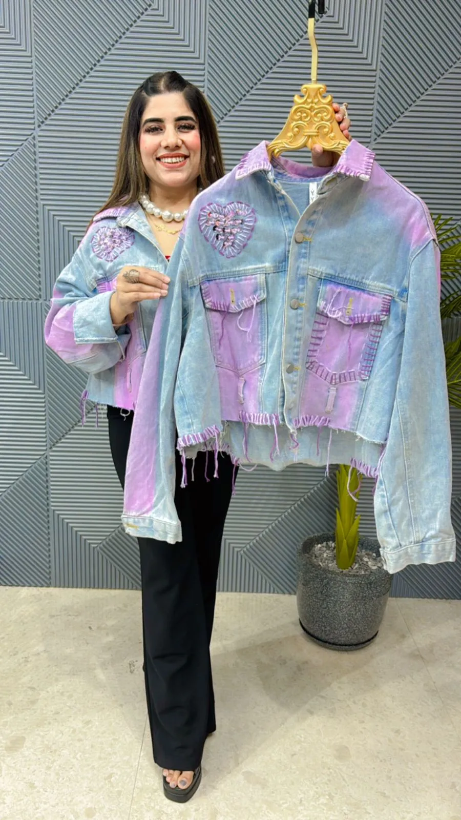 Beautiful Premium Denim Jacket GGR1004