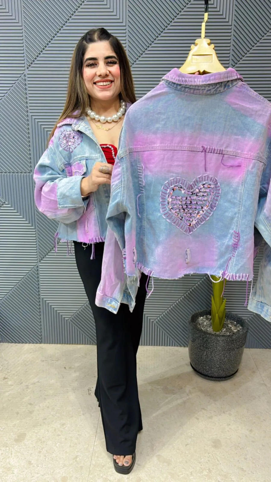 Beautiful Premium Denim Jacket GGR1004