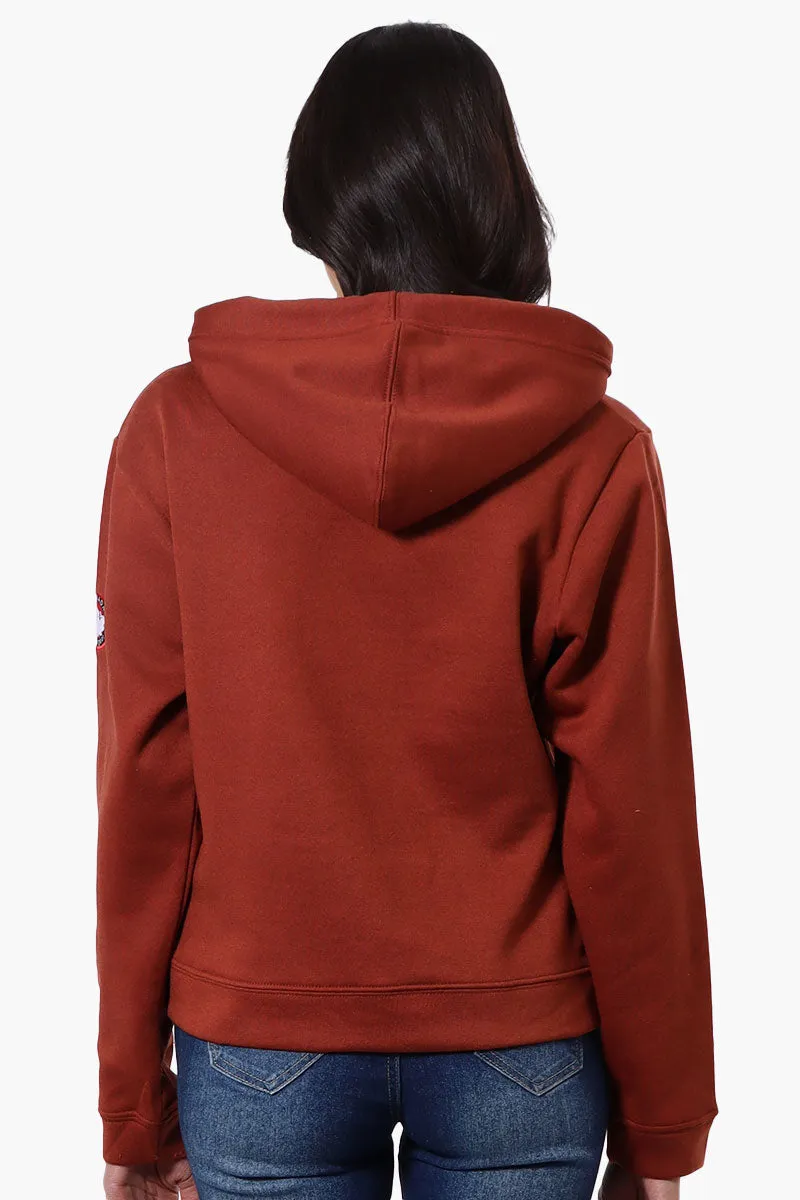 Canada Weather Gear Chest Logo Hoodie - Rust