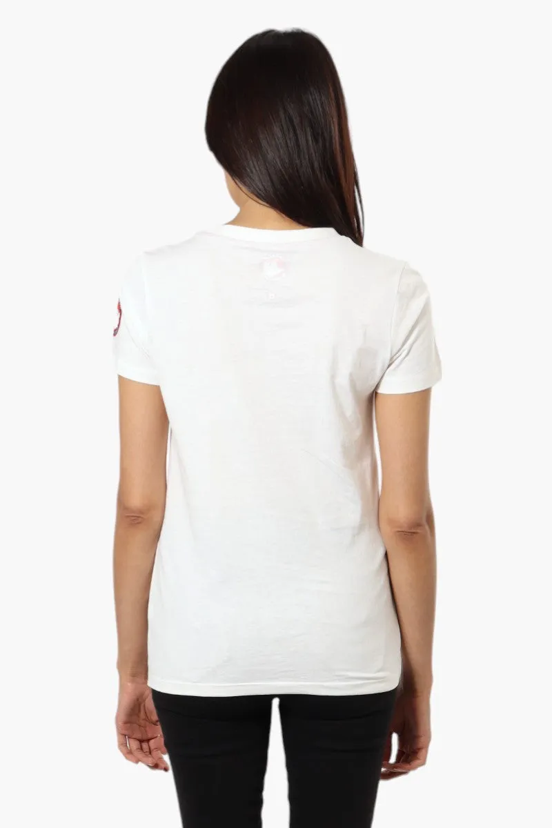 Canada Weather Gear Maple Leaf Print Tee - White