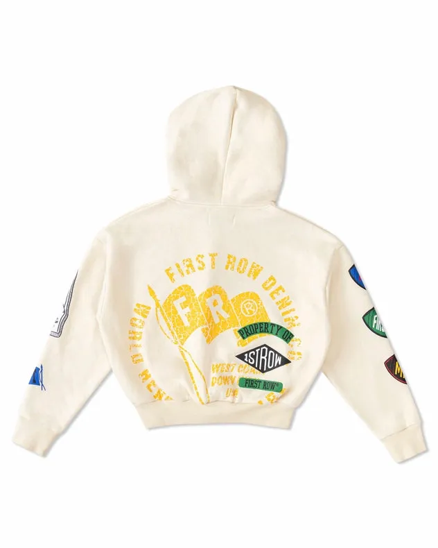 Championship Winner Cropped Hoodie