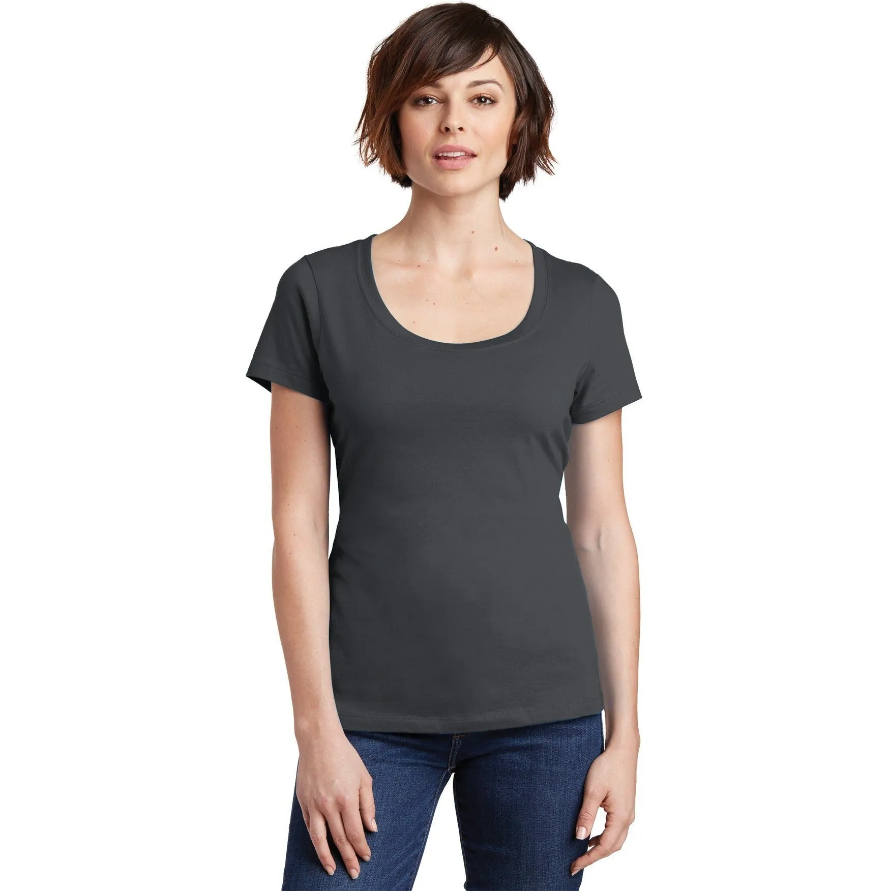 CLOSEOUT - District Women's Perfect Weight Scoop Tee