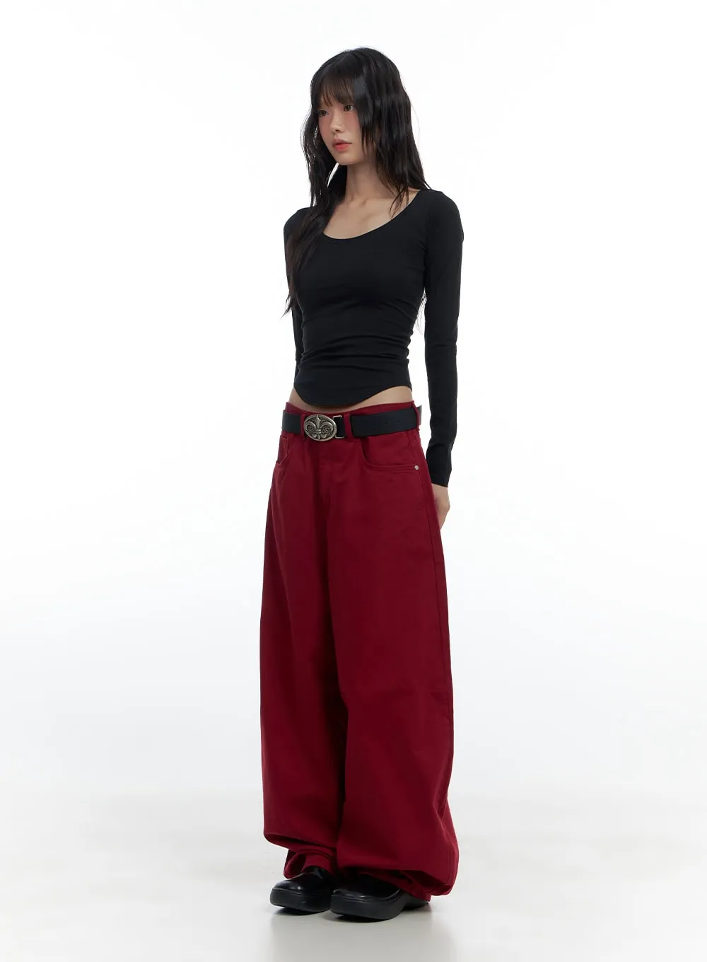 Comfy Oversized Cotton Pants CS420