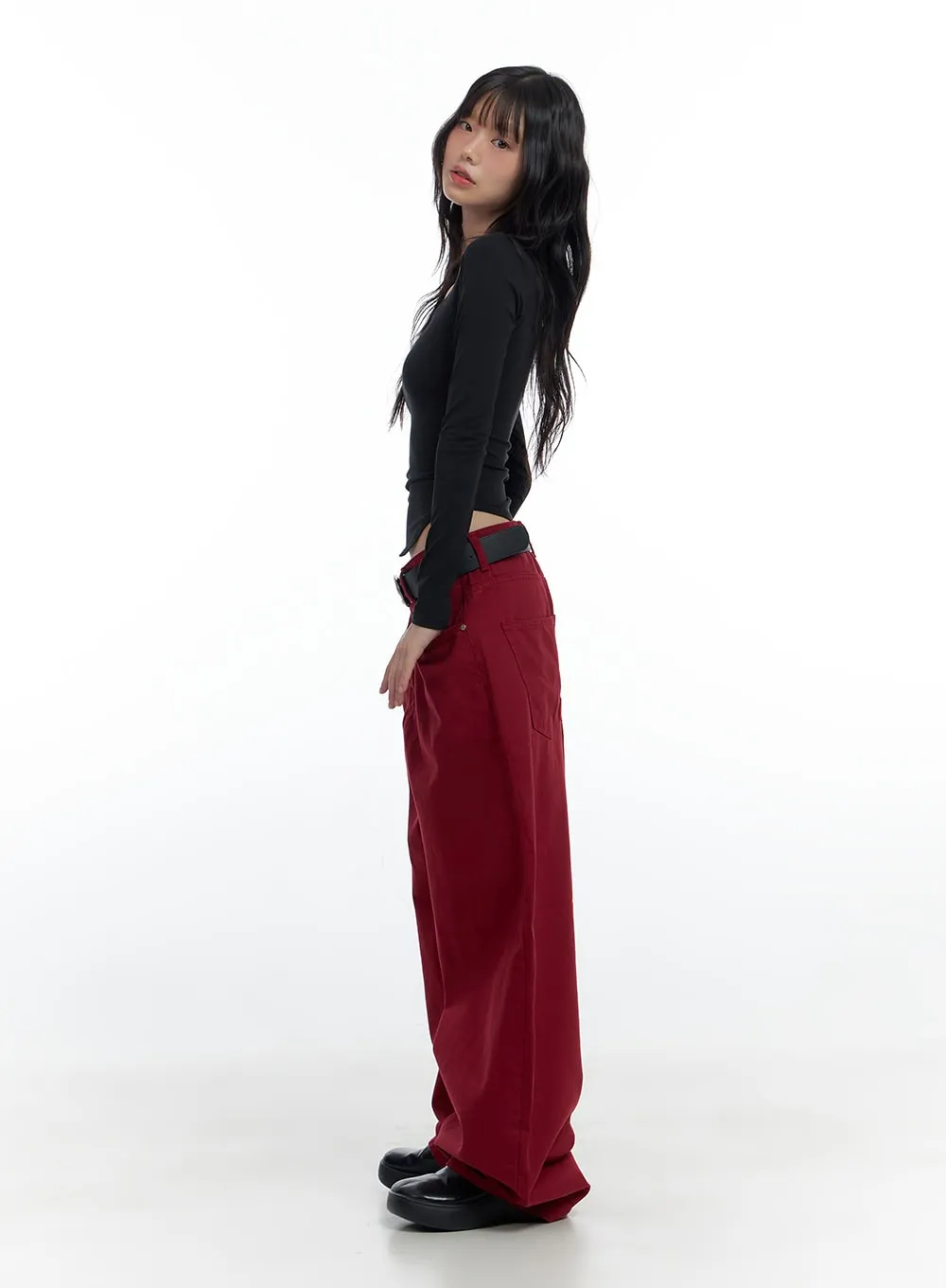 Comfy Oversized Cotton Pants CS420