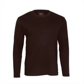 Crewneck Long Sleeve Interlock Tees