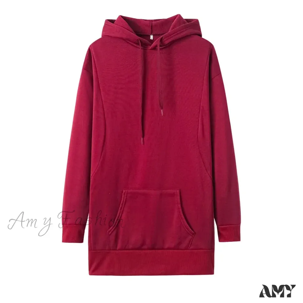 Fashion Trendy Cozy Stylish Thickened Comfortable Loose Elegant Hoodies