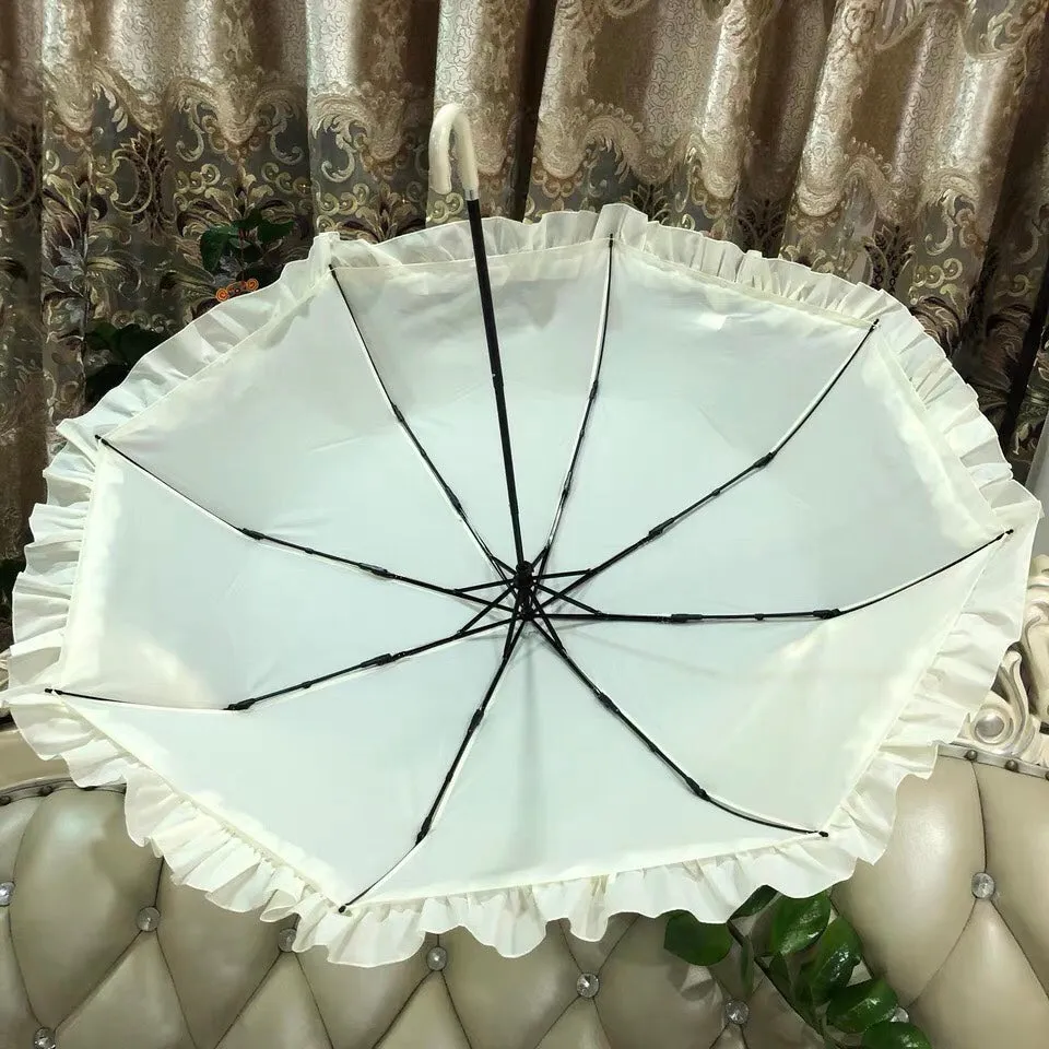 Fresh Flounce Foldable Princess Lolita Parasol