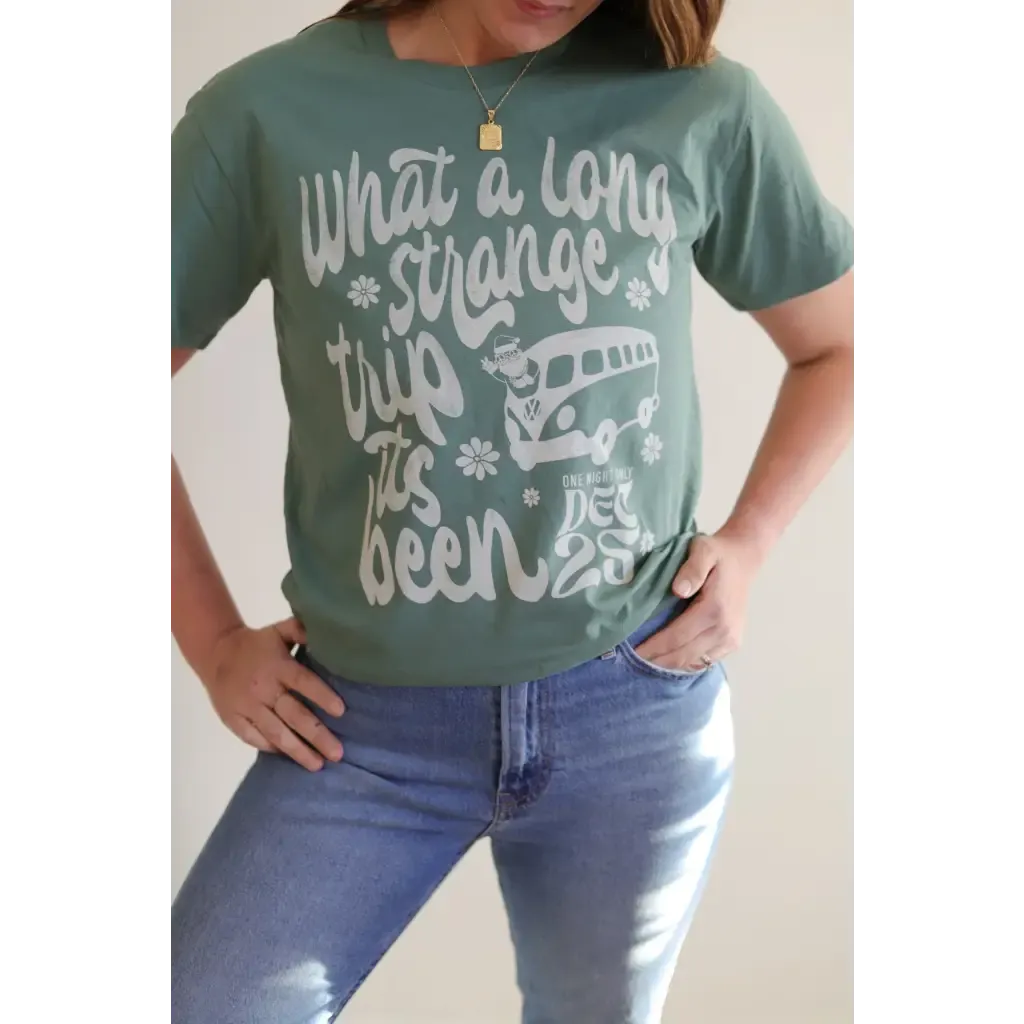 Grateful Dead Inspired Holiday T-Shirt for Adults