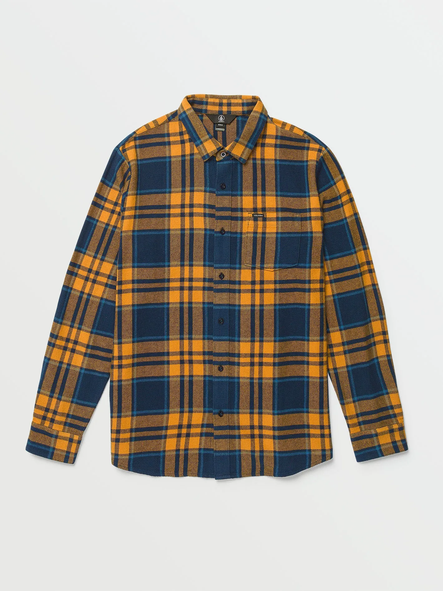 Leland Long Sleeve Flannel - Navy Print