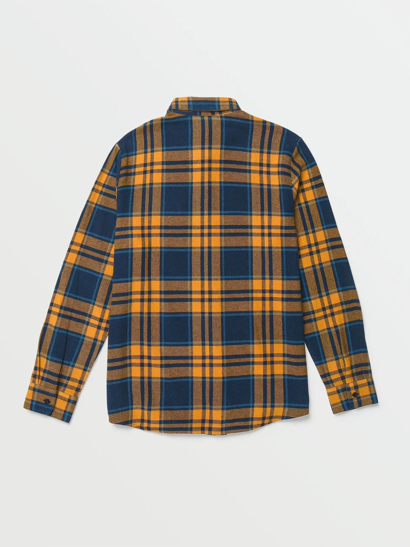 Leland Long Sleeve Flannel - Navy Print