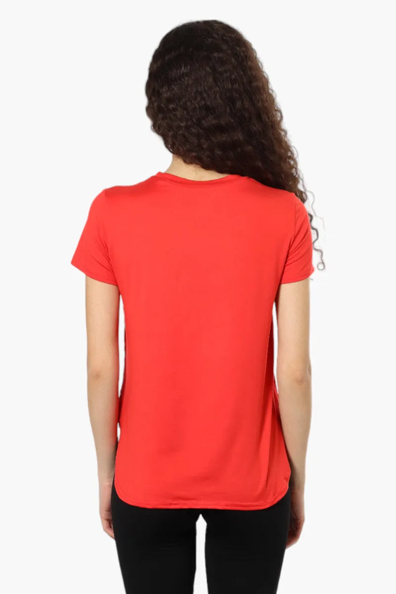 Magazine Be Kind Print Tee - Red