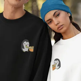 Matching Couple Hoodies - Penguin Custom Embroidered Couples Matching Hoodies