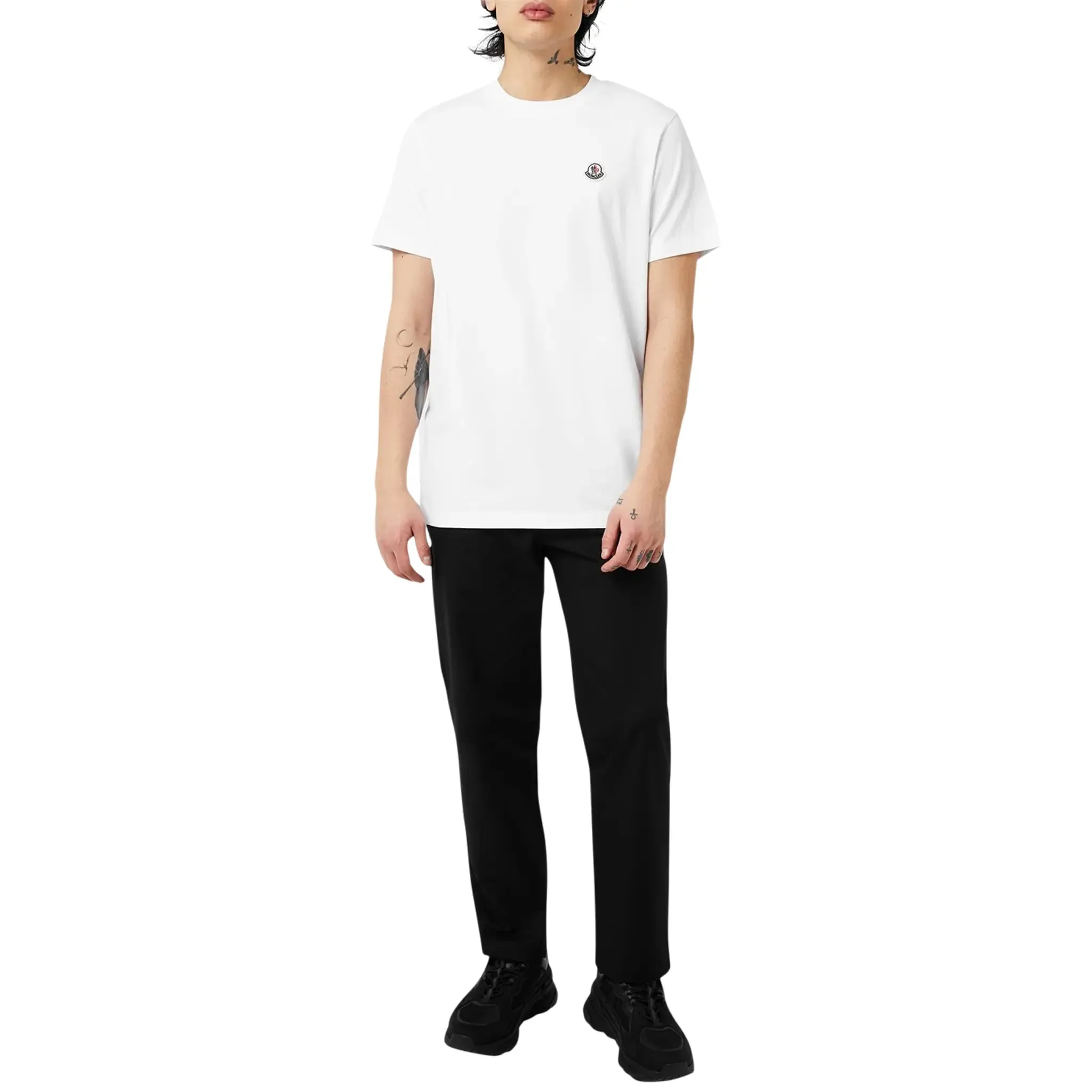 Moncler 3 Pack White T Shirt