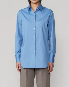 Poplin Classic Shirt Royal Blue