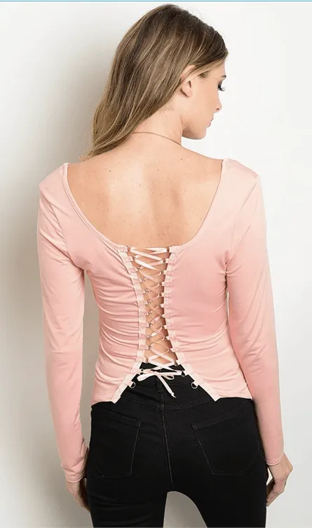 PRETTY AS A PEACH CORSET TOP