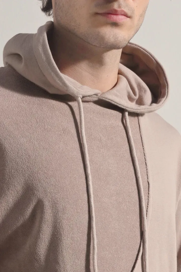 Pullover Hoodie - Sand Brown