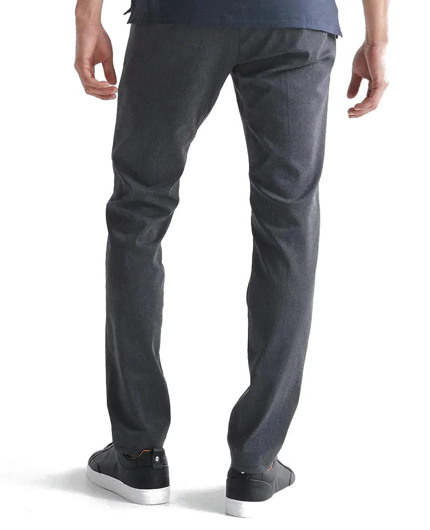 Smart Stretch Pant Slim Charcoal Heather