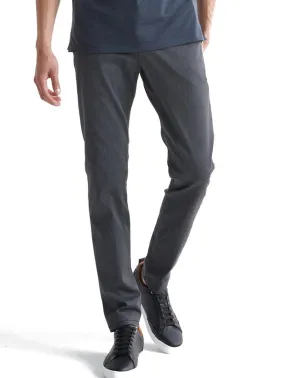 Smart Stretch Pant Slim Charcoal Heather