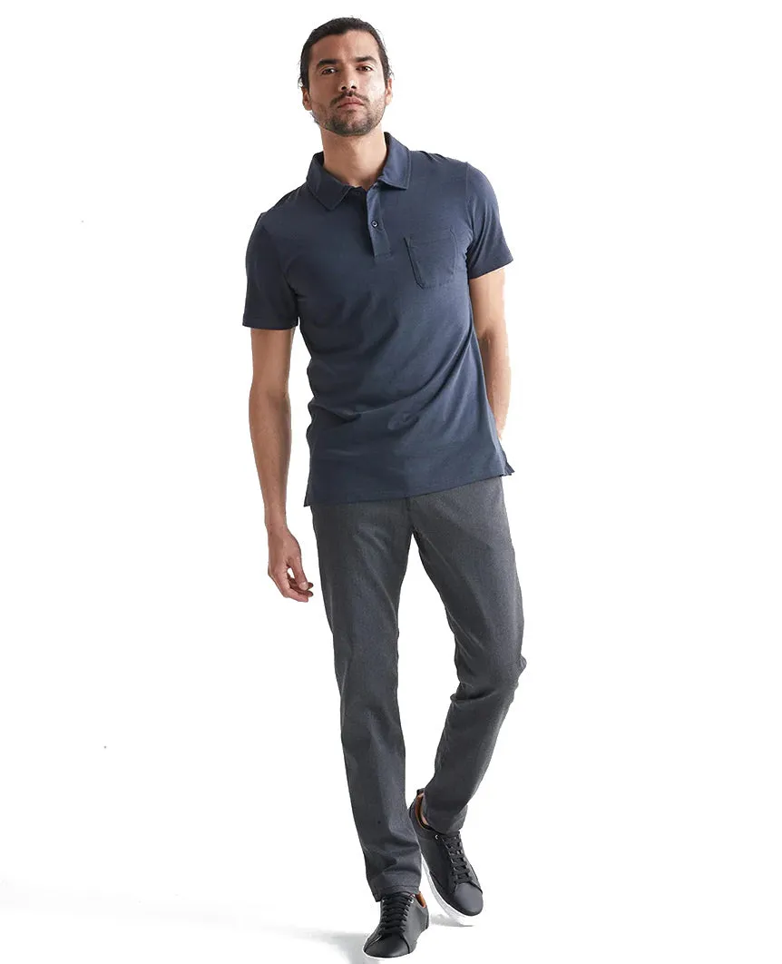 Smart Stretch Pant Slim Charcoal Heather