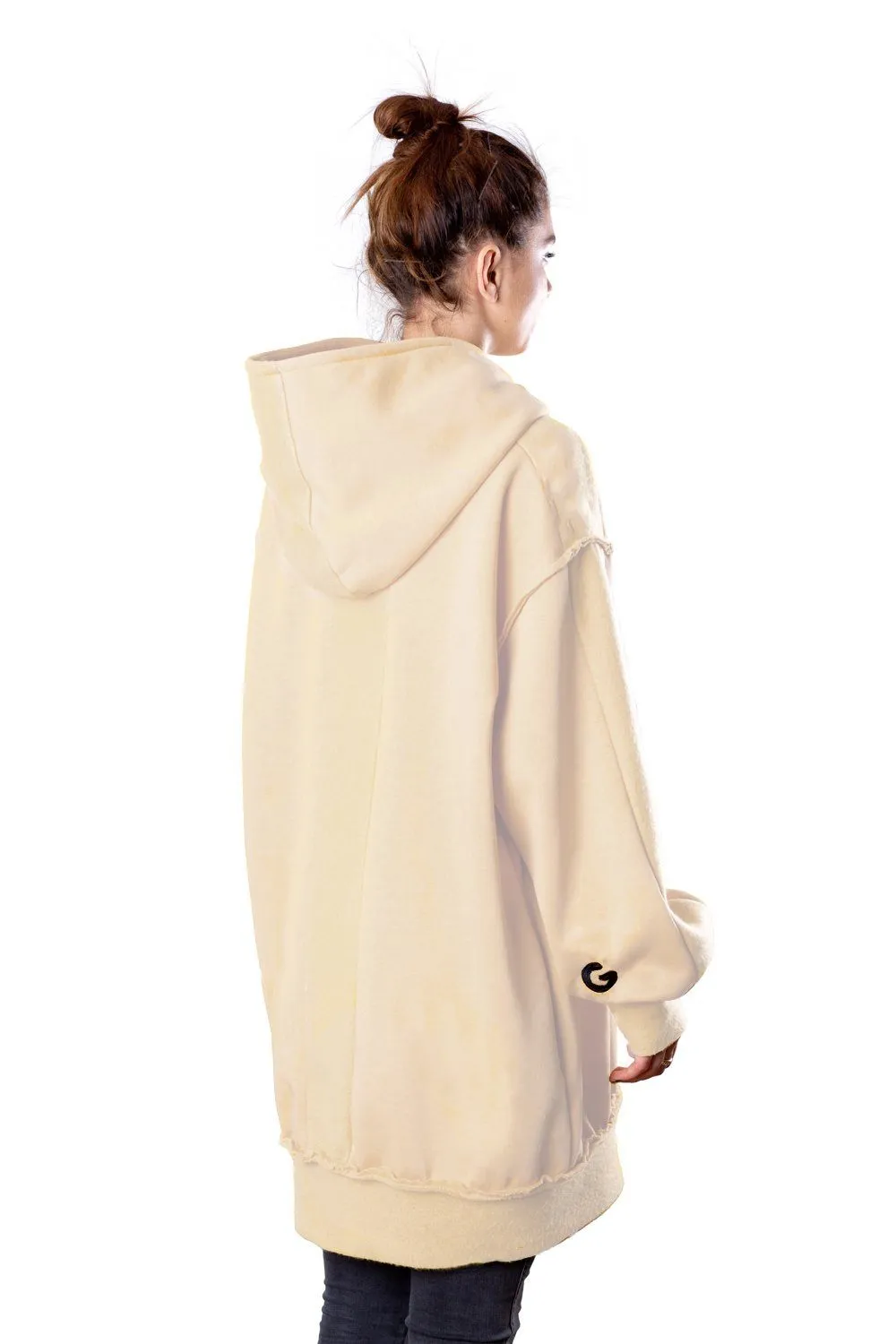 TheG Fresh Oversize Hoody Woman // beige