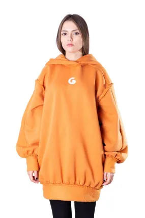 TheG Fresh Oversize Hoody Woman // mustard