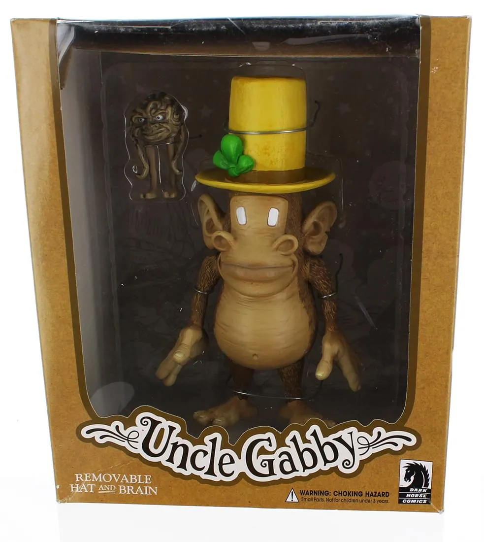 Tony Millionaire's Maakies Uncle Gabby 8" Vinyl Figure