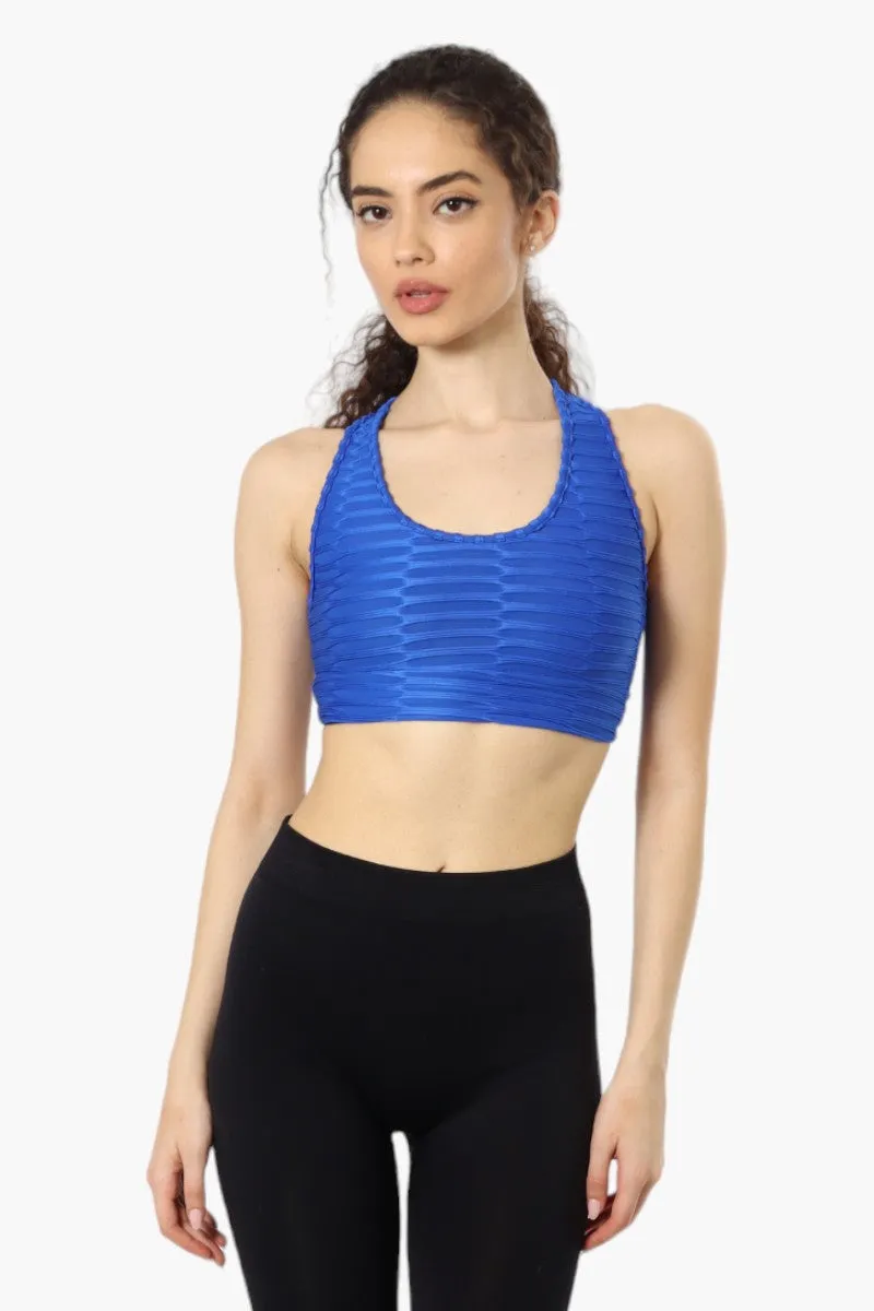 Toxika Basic Waffle Tank Top - Blue