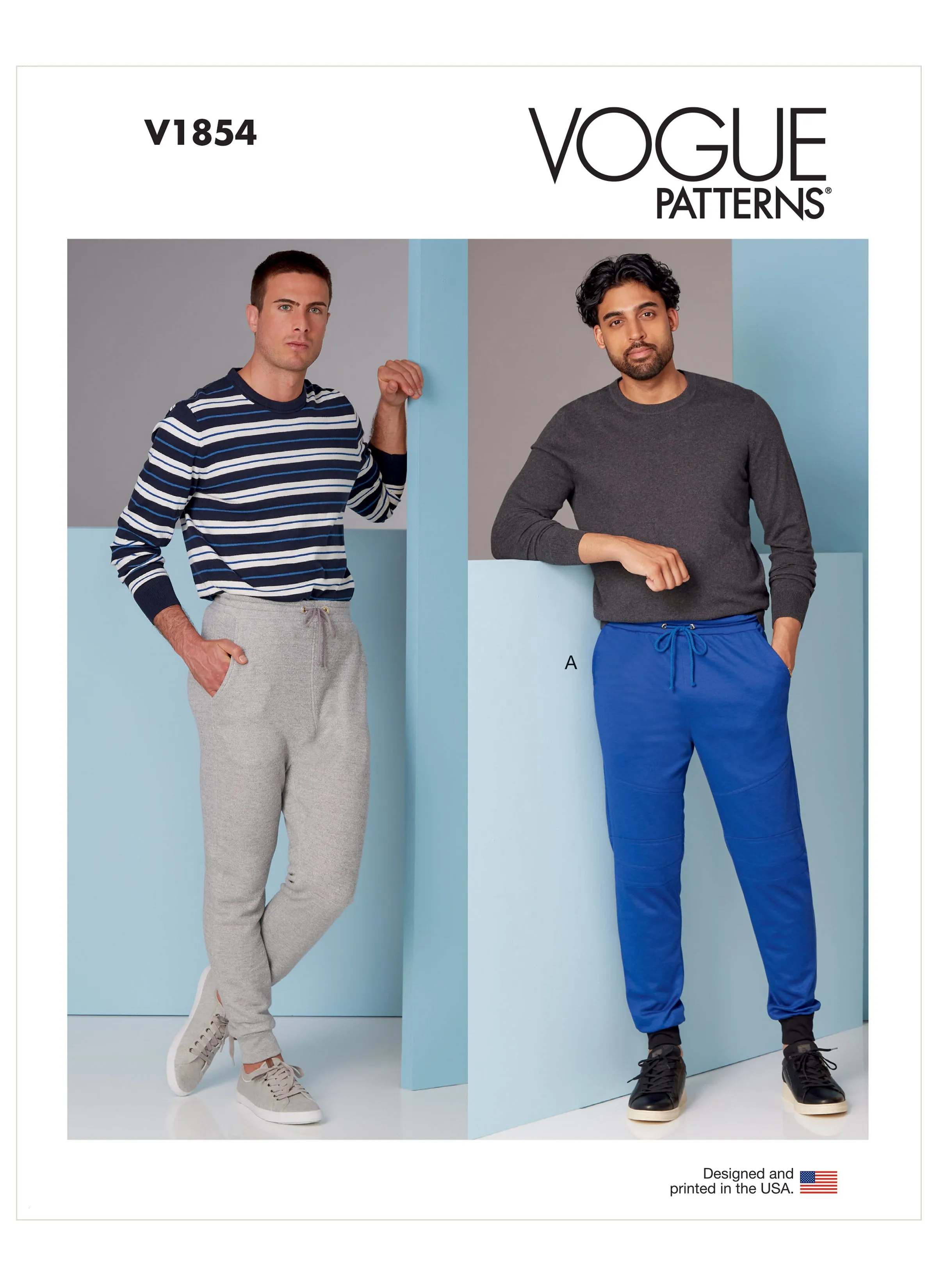 Vogue Pattern V1854 Men's Pants