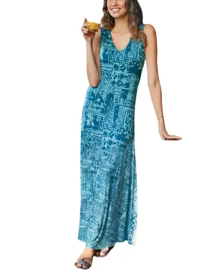 Women's Dress Printed Long Sexy Slimming Holiday Dresses