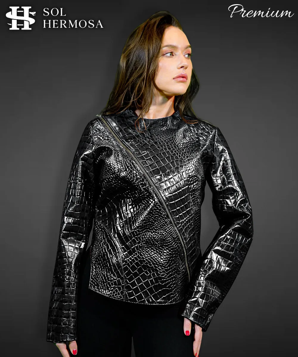 Women's Leather Jacket - Hera