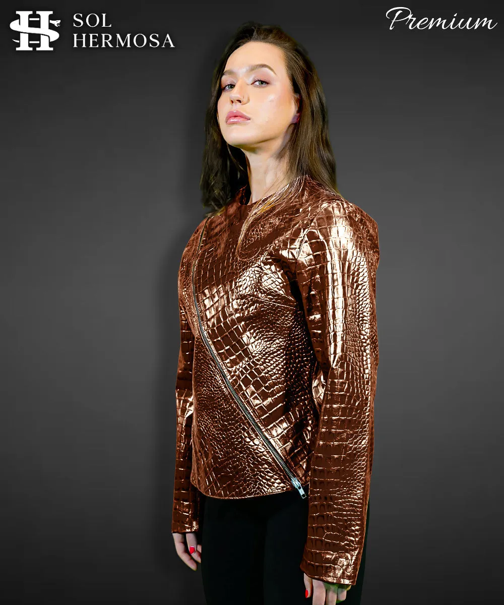 Women's Leather Jacket - Hera