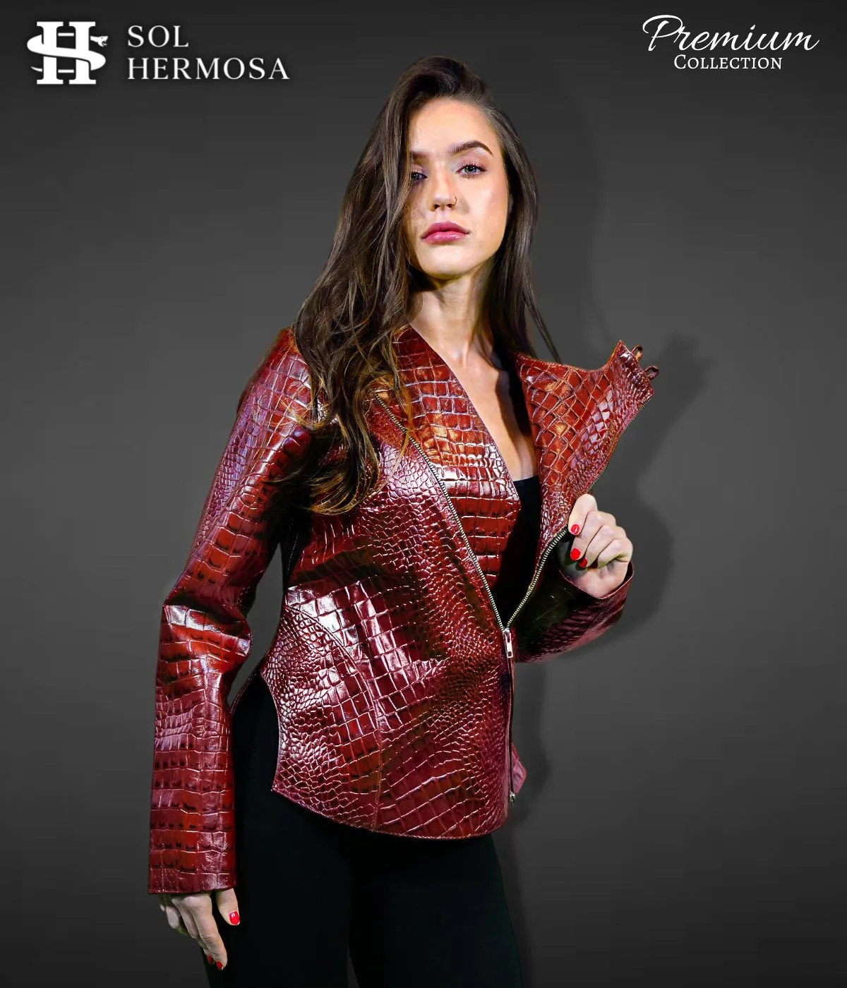 Women's Leather Jacket - Hera