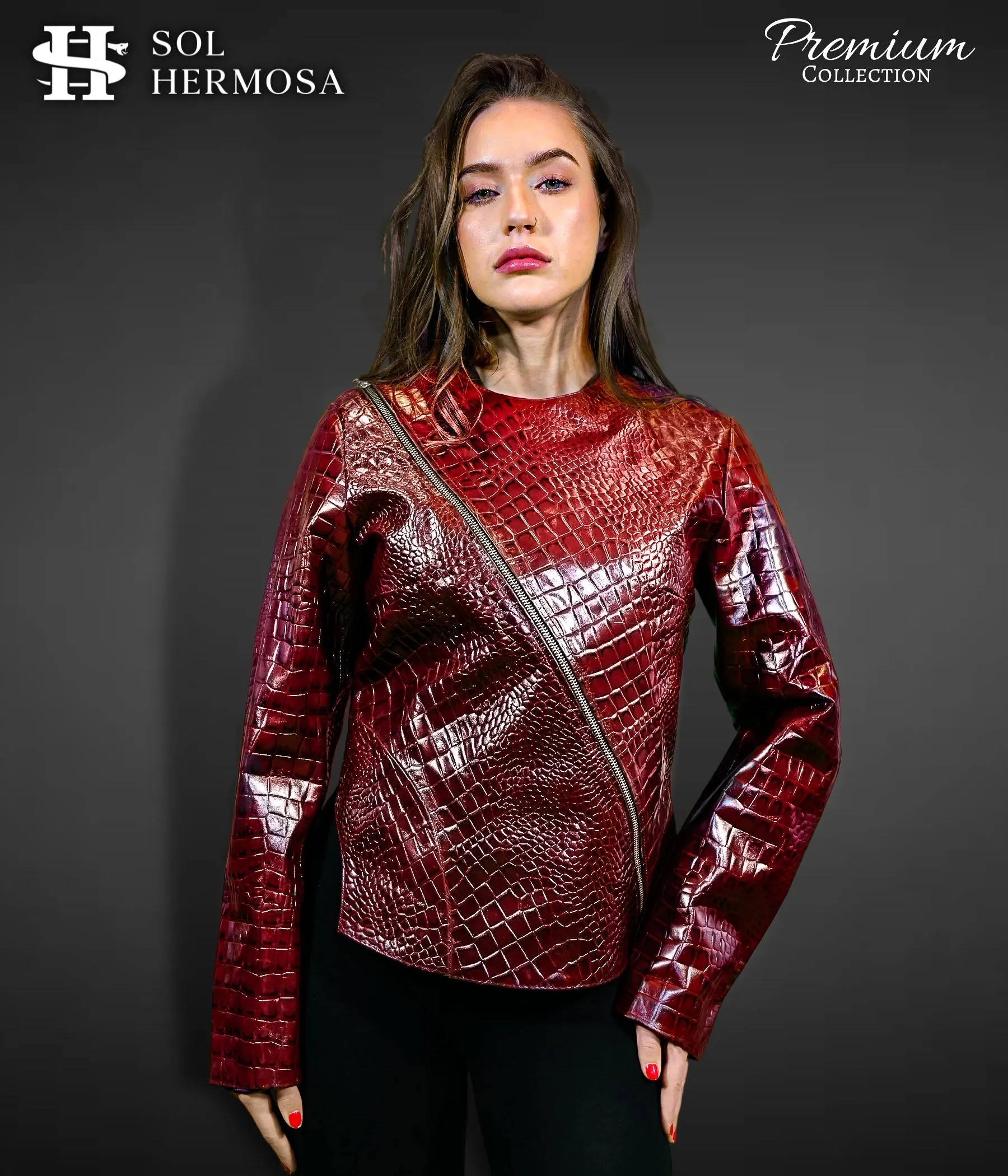 Women's Leather Jacket - Hera